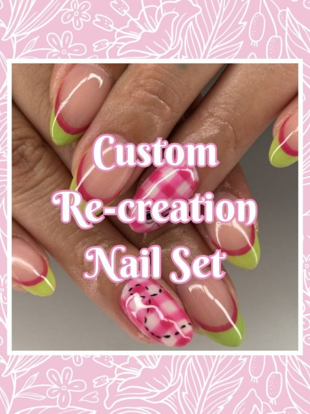 💅 Custom Re-Creation Press-On Nails (Made to Order)